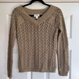 Cream Loft Sweater